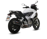 mivv exhaust oval slip on honda crossrunner 2011 2014