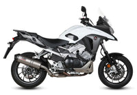 mivv exhaust oval slip on honda crossrunner 2015