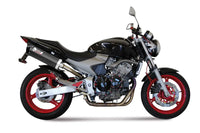 mivv exhaust oval slip on honda hornet 600 2003 2006