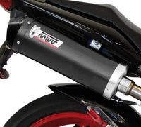 mivv exhaust oval slip on honda hornet 600 2003 2006