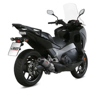 mivv exhaust oval slip on honda nc750s nc750x 2016