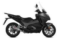 mivv exhaust oval slip on honda nc750s nc750x 2016