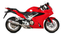 mivv exhaust oval slip on honda vfr800f 2014