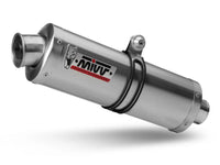 mivv exhaust oval slip on kawasaki z1000 2003 2006