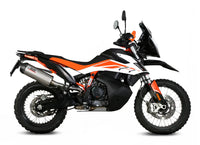 mivv exhaust oval slip on ktm 790 adventure