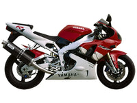 mivv exhaust oval slip on low mount yamaha yzf r1 1998 2001
