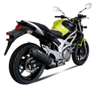 mivv exhaust oval slip on suzuki gladius 2009 2015