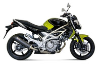 mivv exhaust oval slip on suzuki gladius 2009 2015