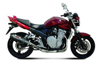 mivv exhaust oval slip on suzuki gsf650 bandit gsx650f 2007 2015