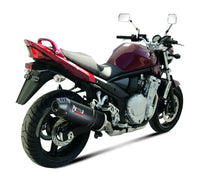 mivv exhaust oval slip on suzuki gsf650 bandit gsx650f 2007 2015