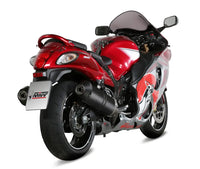 mivv exhaust oval slip on suzuki gsx r1300 hayabusa 2008