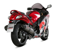 mivv exhaust oval slip on suzuki gsx r1300 hayabusa 2008