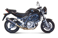mivv exhaust oval slip on suzuki sv650 2005 2015