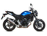 mivv exhaust oval slip on suzuki sv650 sv650x 2016 2024