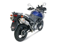 mivv exhaust oval slip on suzuki v strom dl1000 2002 2013