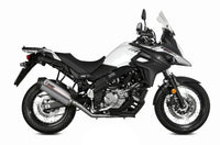 mivv exhaust oval slip on suzuki v strom dl650 2017