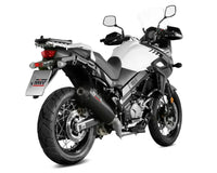 mivv exhaust oval slip on suzuki v strom dl650 2017