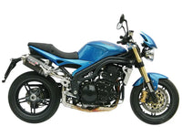 mivv exhaust oval slip on triumph speed triple 2005 2006
