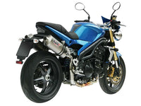 mivv exhaust oval slip on triumph speed triple 2005 2006