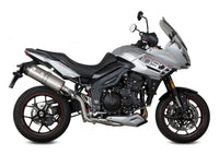 mivv exhaust oval slip on triumph tiger 1050 sport 2017