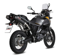 mivv exhaust oval slip on yamaha xt660z 2008 2016