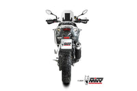 mivv exhaust slip on dakar kove 800x 2024 black