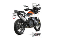 mivv exhaust slip on dakar ktm 790 890 r adventure 2019 2023