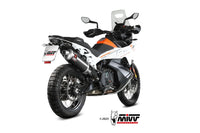 mivv exhaust slip on dakar ktm 790 890 r adventure 2019 2023