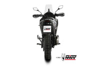 mivv exhaust slip on dakar moto morini x cape 2021 2024 stainless steel