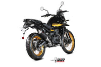 mivv exhaust slip on dakar royal enfield himalayan 2024 stainless steel