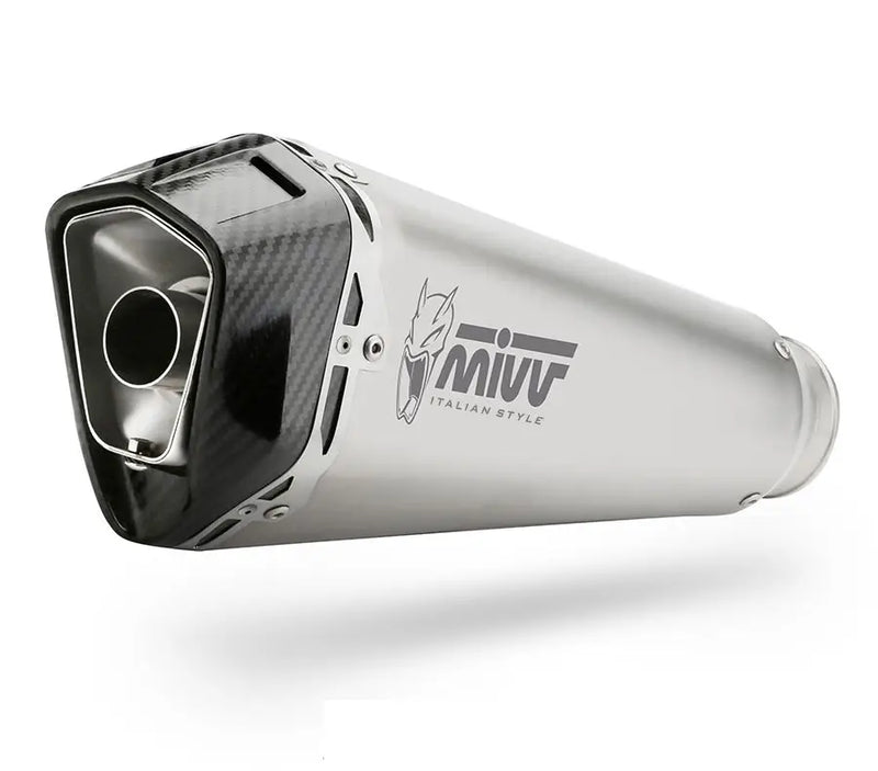 mivv exhaust slip on delta race ducati hypermotard 939 2016 2018
