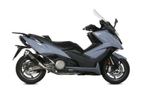 mivv exhaust slip on delta race kymco ak550 2017 2020