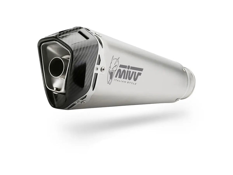 mivv exhaust slip on delta race kymco ak550 2017 2020