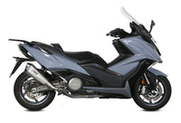 mivv exhaust slip on delta race kymco ak550 2017 2020