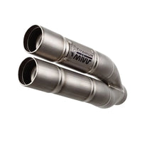 mivv exhaust slip on double gun kawasaki z900 2020