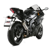 mivv exhaust slip on gp pro high mount yamaha yzf r6 2017