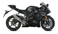 mivv exhaust slip on gp pro high mount yamaha yzf r6 2017