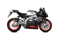 mivv exhaust slip on mk3 aprilia rsv4 2017 2020 carbon fiber