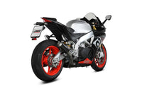 mivv exhaust slip on mk3 aprilia rsv4 2017 2020 carbon fiber