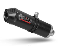 mivv exhaust slip on oval high mount bmw s1000xr 2015 2019