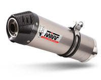 mivv exhaust slip on oval high mount bmw s1000xr 2015 2019