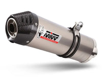 mivv exhaust slip on oval honda cbf600 2004 2010