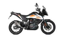 mivv exhaust slip on oval ktm 390 adventure 2020