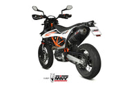mivv exhaust slip on oval ktm 690 smc r 2020