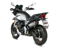 mivv exhaust slip on oval moto guzzi v85 tt 2019