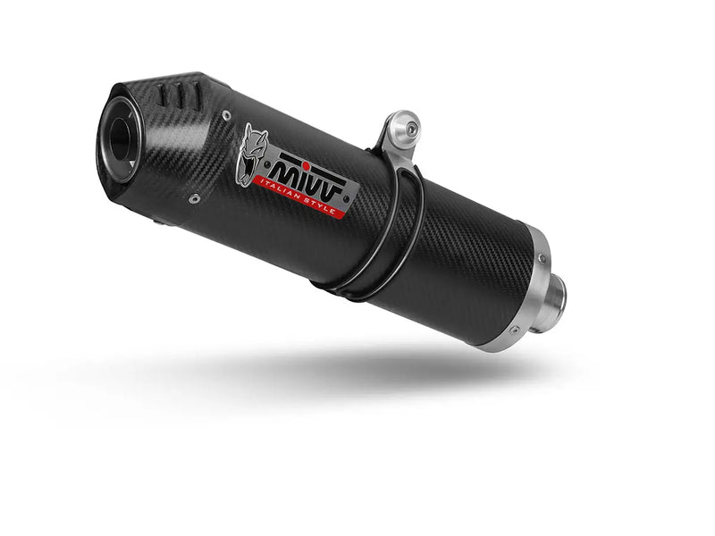 mivv exhaust slip on oval triumph tiger 900 gt pro rally 2021