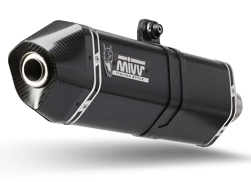 mivv exhaust slip on speed edge aprilia tuono v4 1100 2018 2020