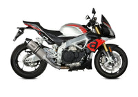 mivv exhaust slip on speed edge aprilia tuono v4 1100 2018 2020