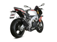 mivv exhaust slip on speed edge aprilia tuono v4 1100 2018 2020