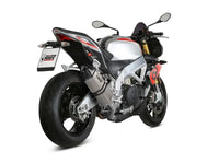 mivv exhaust slip on speed edge aprilia tuono v4 1100 2018 2020